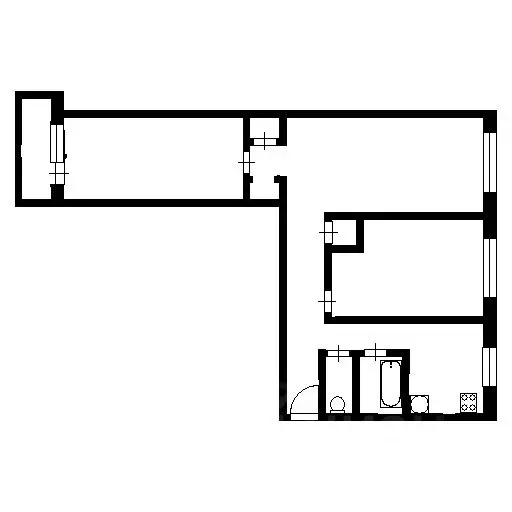 3-к кв. Санкт-Петербург просп. Ветеранов, 55 (58.4 м) - Фото 2