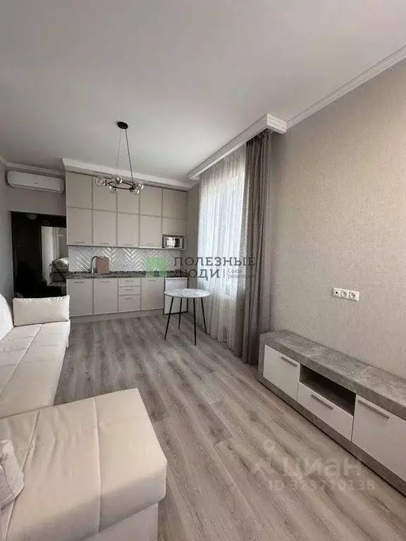 Студия Краснодарский край, Краснодар ул. Цезаря Куникова, 24к2 (25.0 ... - Фото 2