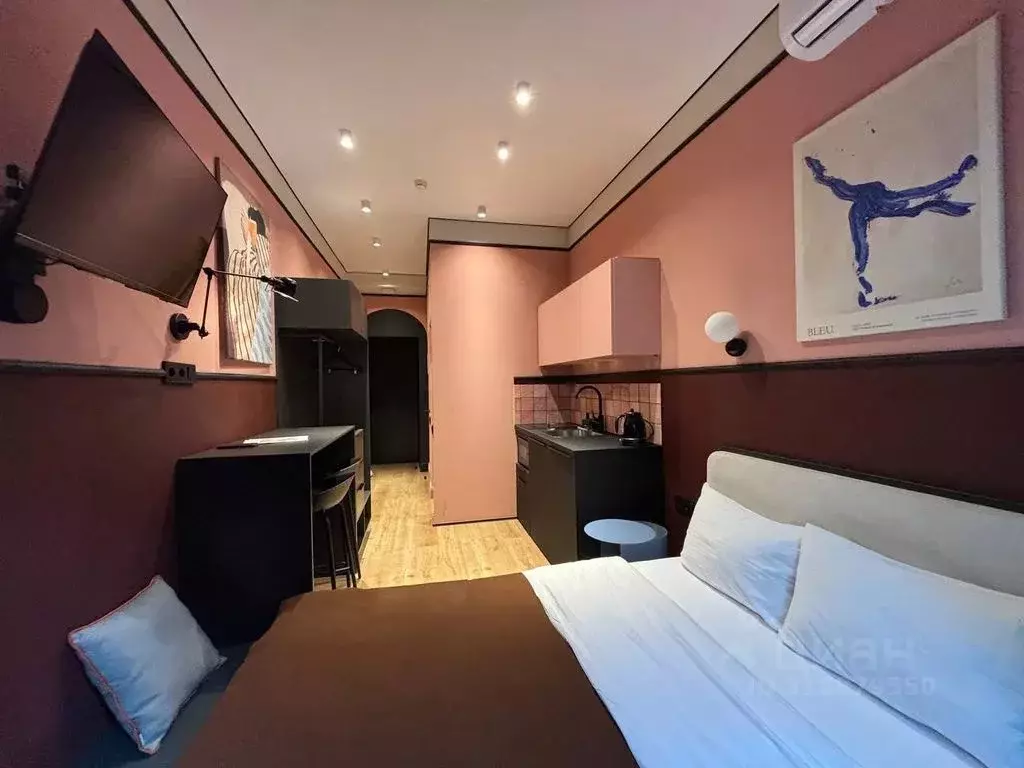 Студия Москва Большой Николопесковский пер., 13 (14.0 м) - Фото 0