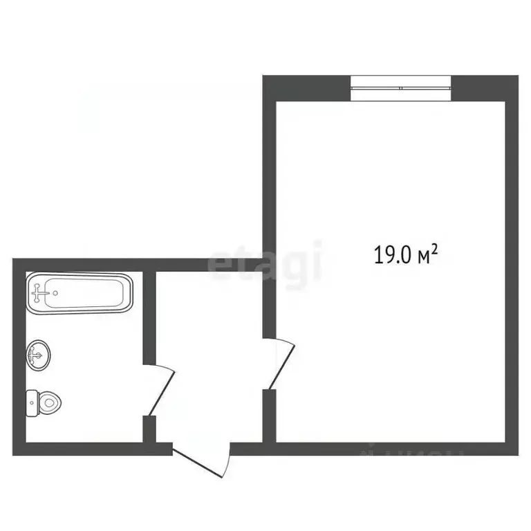 Комната Ямало-Ненецкий АО, Новый Уренгой ул. Геологоразведчиков, 2Б ... - Фото 2