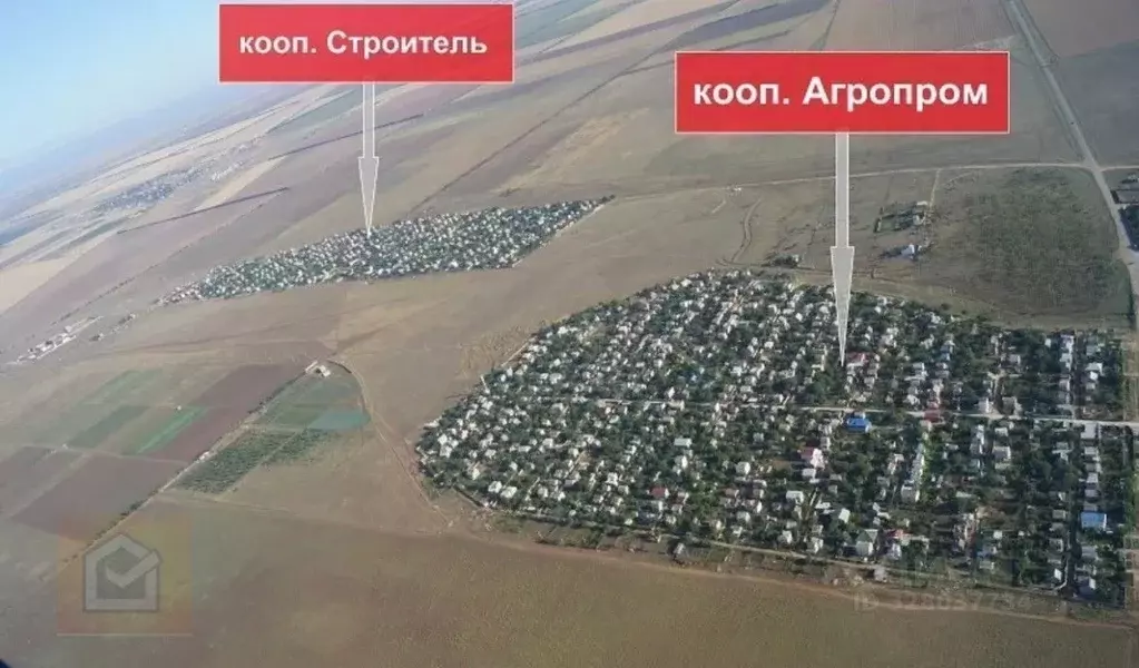 Участок в Крым, Сакский район, Суворовское с/пос, Строитель СНТ ул. ... - Фото 1