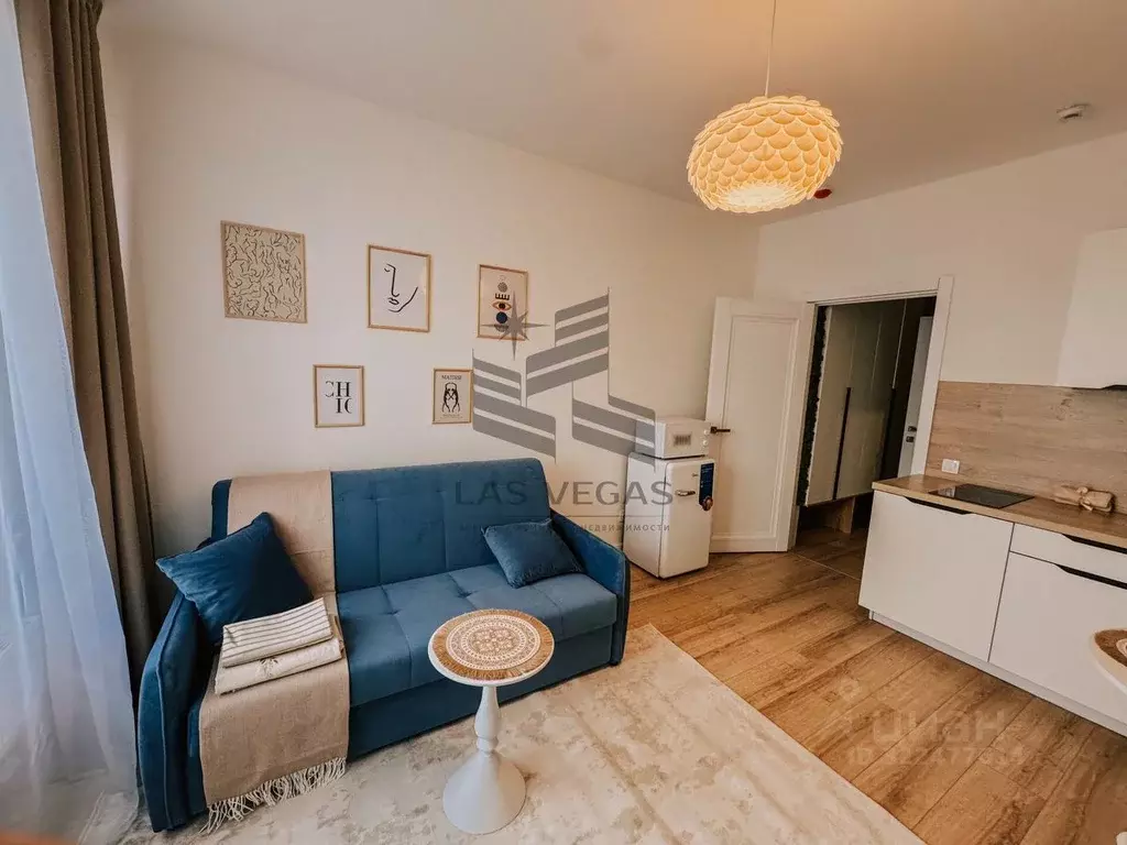 Студия Санкт-Петербург просп. Крузенштерна, 4 (21.0 м) - Фото 2