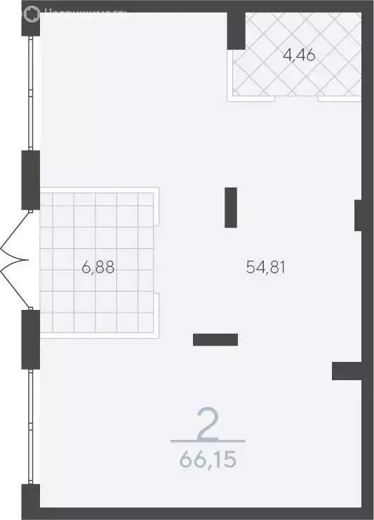 Офис (68 м) - Фото 2