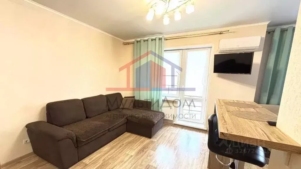 Студия Белгородская область, Старый Оскол Дубрава мкр, 1 кв-л, 22 ... - Фото 2