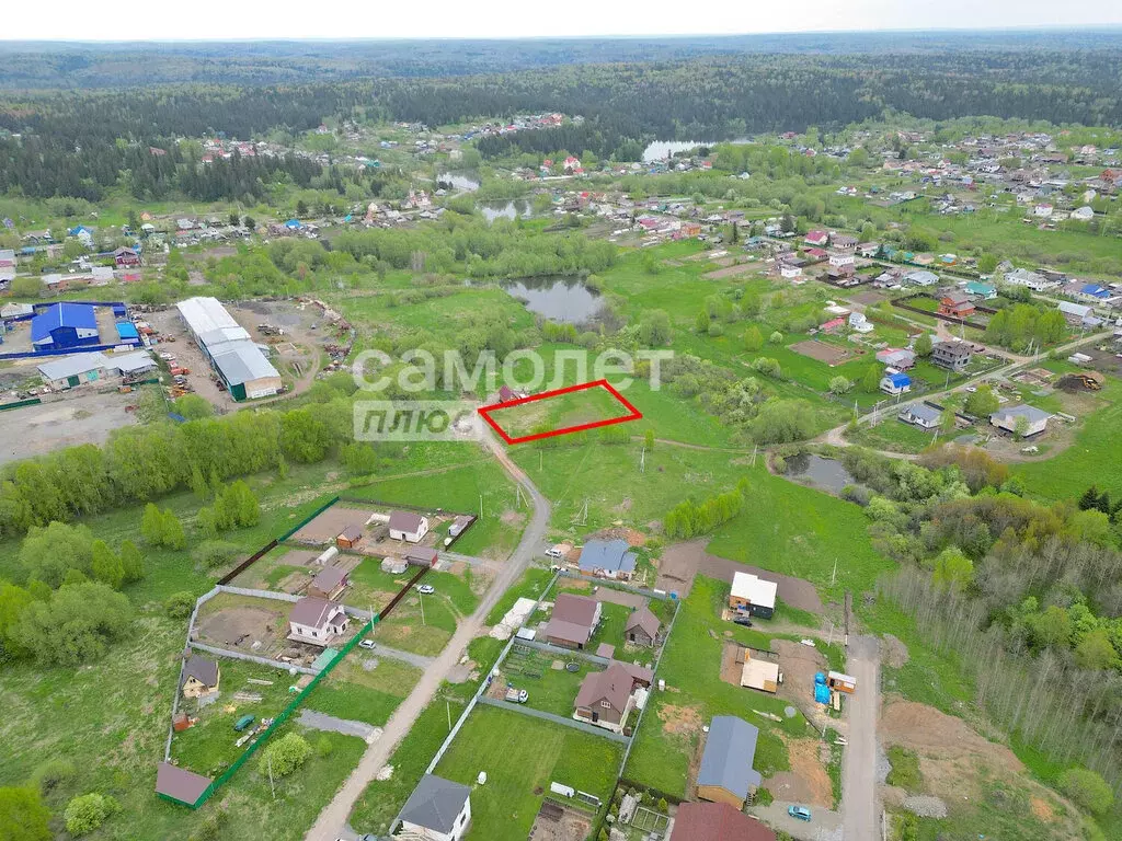 Участок в село Андреевка, Радужная улица, 28 (15 м) - Фото 0