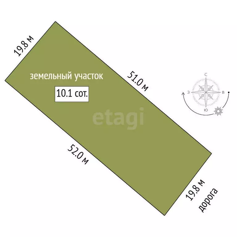 Участок в Тюменский муниципальный округ, рабочий посёлок Винзили, СНТ ... - Фото 1