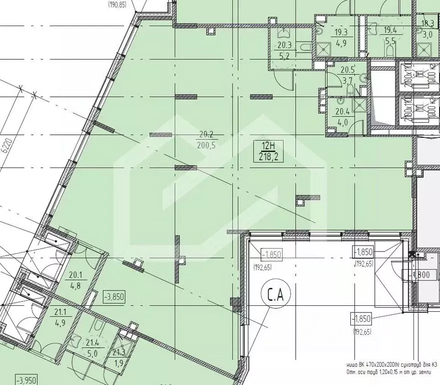 Торговая площадь в Москва ул. Красного Маяка, 26А (219 м) - Фото 2