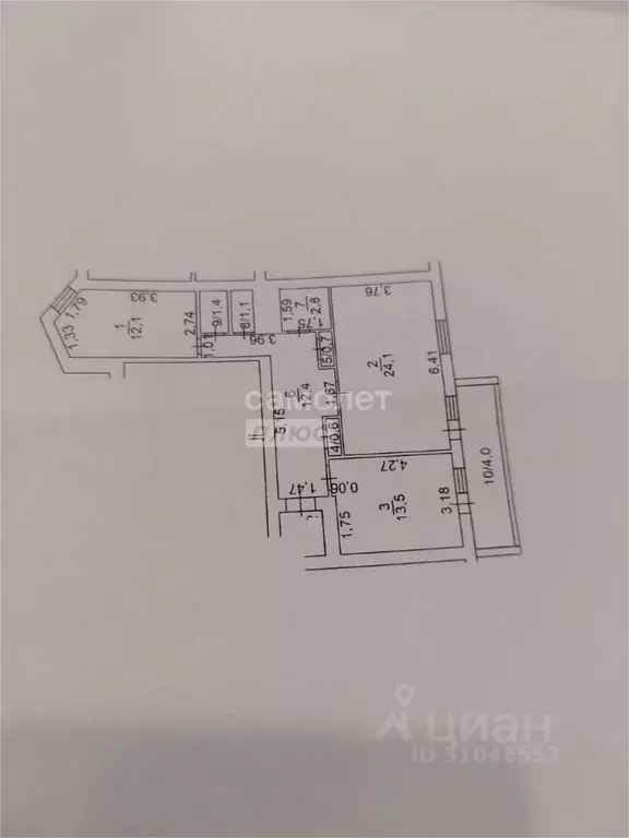 2-к кв. Ростовская область, Батайск ул. Северный Массив, 8А (68.7 м) - Фото 1