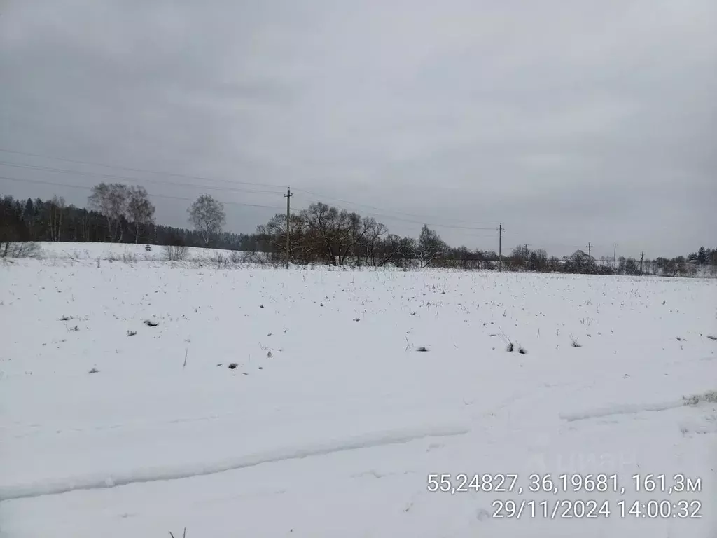 Участок в Московская область, Наро-Фоминский городской округ, Деревня ... - Фото 1