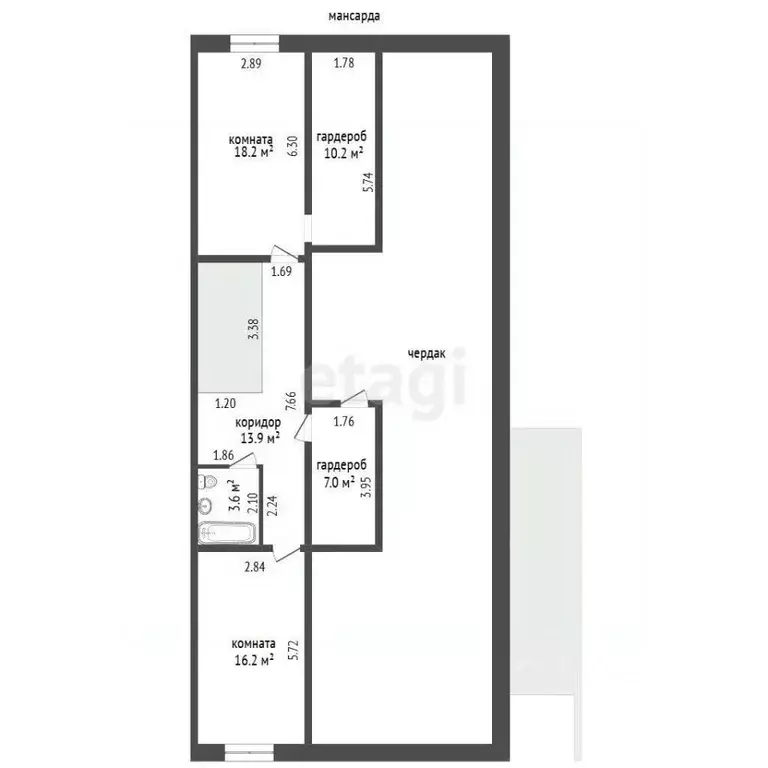 5-к кв. Ямало-Ненецкий АО, Тарко-Сале Пуровский район, ул. Труда, 19 ... - Фото 2