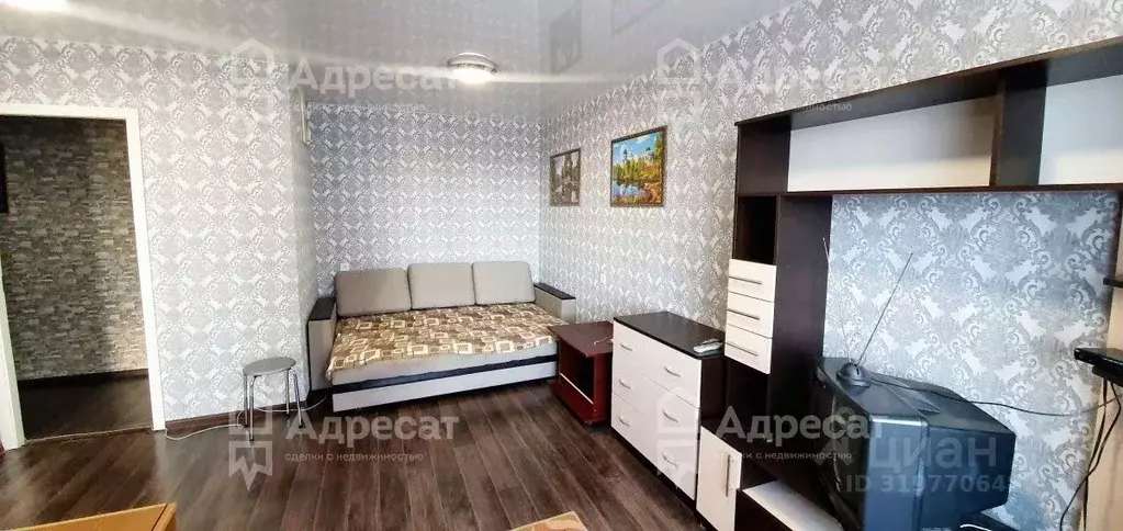 1-к кв. Волгоградская область, Волгоград ул. Тулака, 40 (33.0 м) - Фото 0