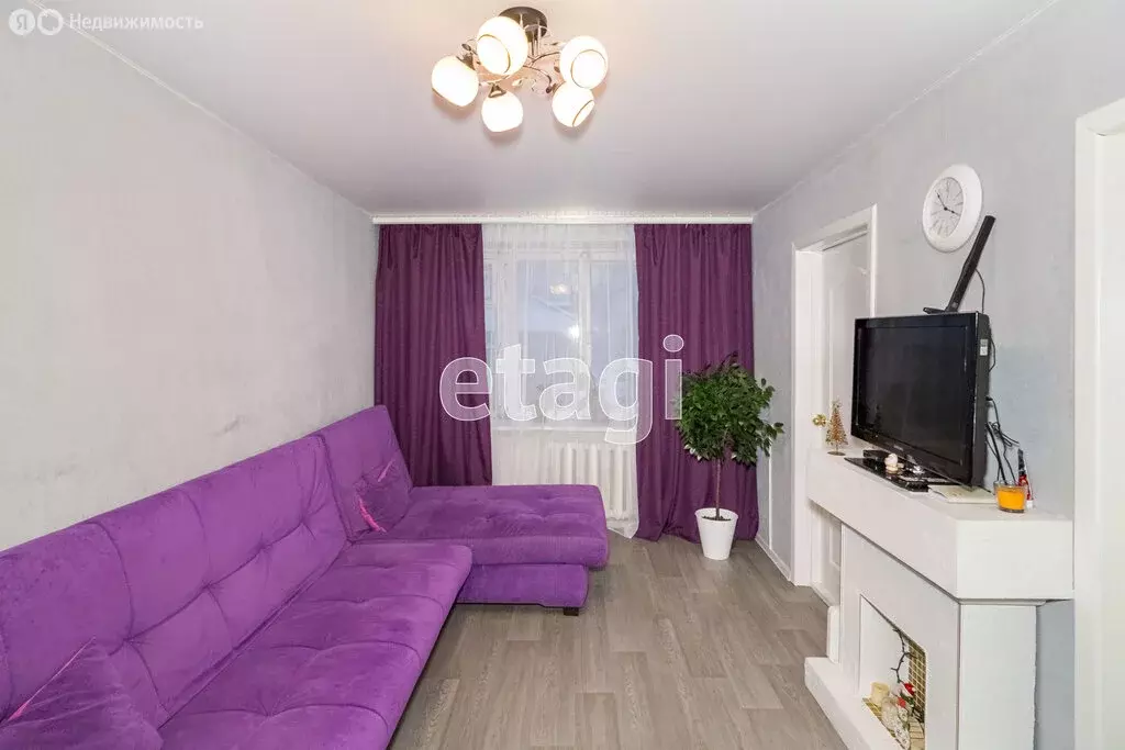 3-комнатная квартира: Тюмень, Авторемонтная улица, 21 (59 м) - Фото 2