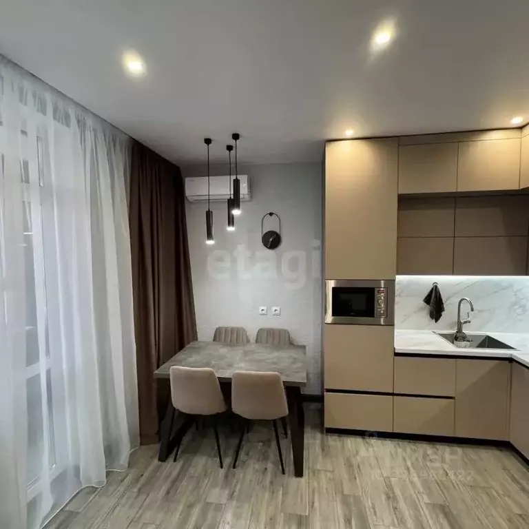 Студия Тульская область, Тула Петровский квартал мкр, ул. Маршала ... - Фото 2