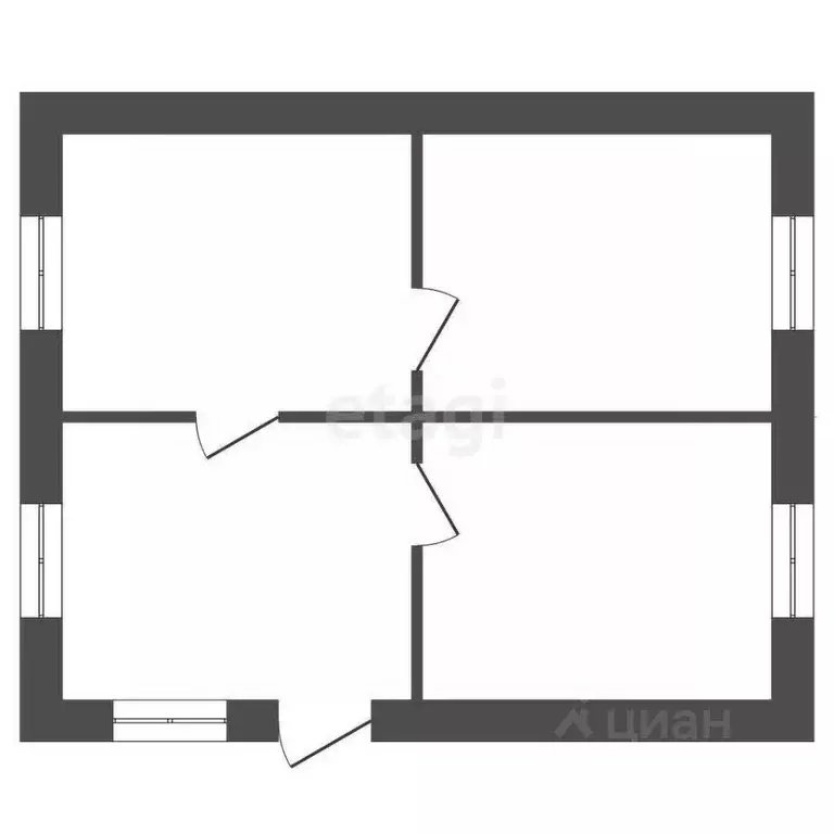 Дом в Саратовская область, Романовка рп ул. Максима Горького, 53 (56 ... - Фото 1