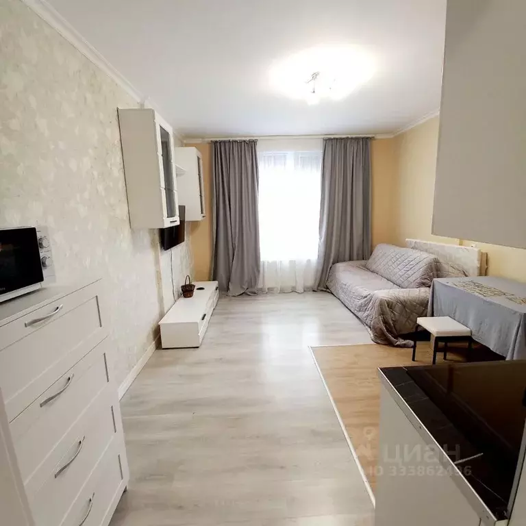 Студия Московская область, Красногорск ул. Липовой Рощи, 2к2 (27.0 м) - Фото 1