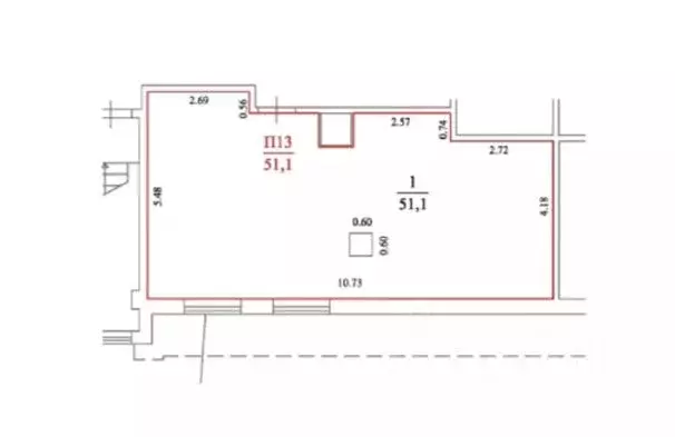 Офис в Нижегородская область, Нижний Новгород ул. Минина, 6 (51 м) - Фото 1