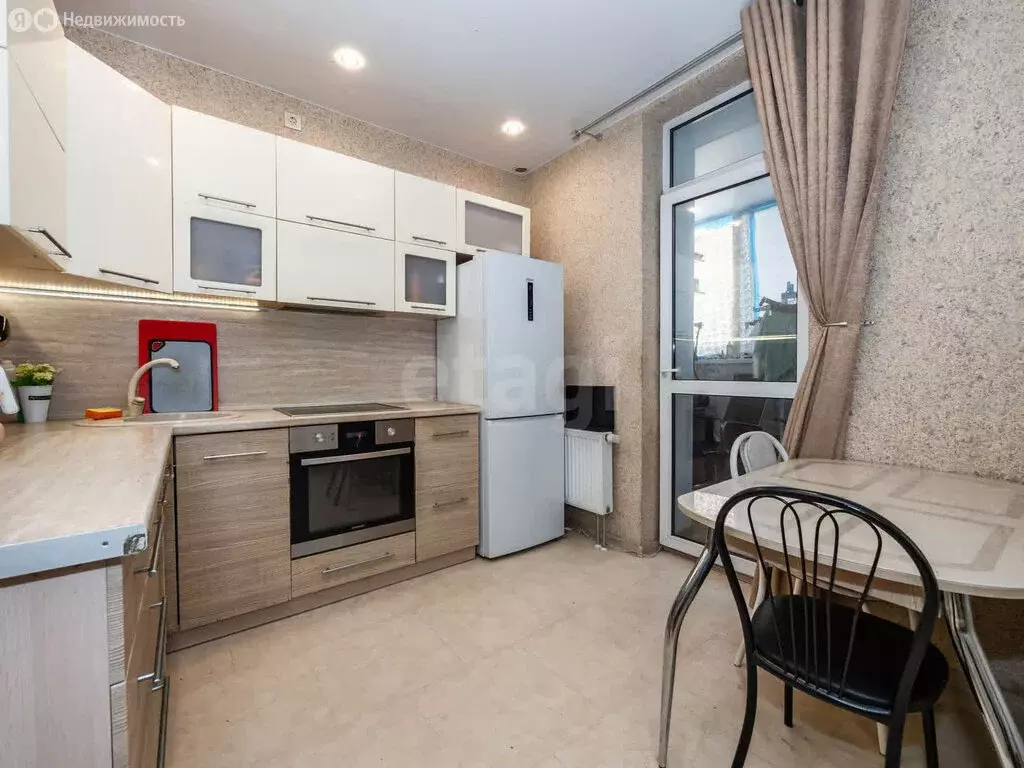 Квартира-студия: Новосибирск, улица В. Высоцкого, 49 (35 м) - Фото 1