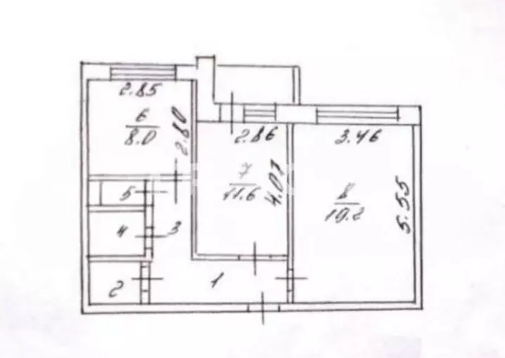 2-комнатная квартира: Воронеж, Ленинский проспект, 65 (54.3 м) - Фото 1