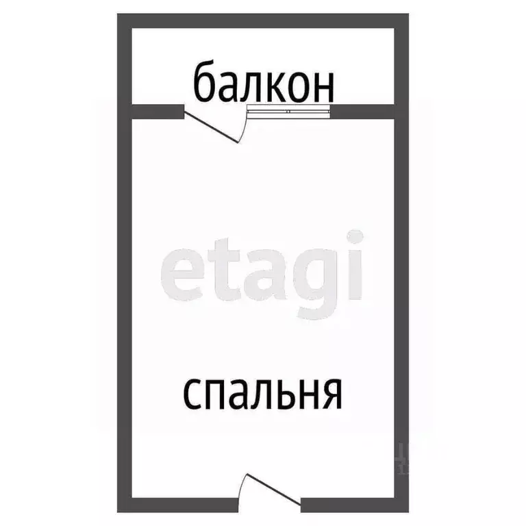 Комната Курганская область, Курган ул. Красина, 25/27 (13.0 м) - Фото 1