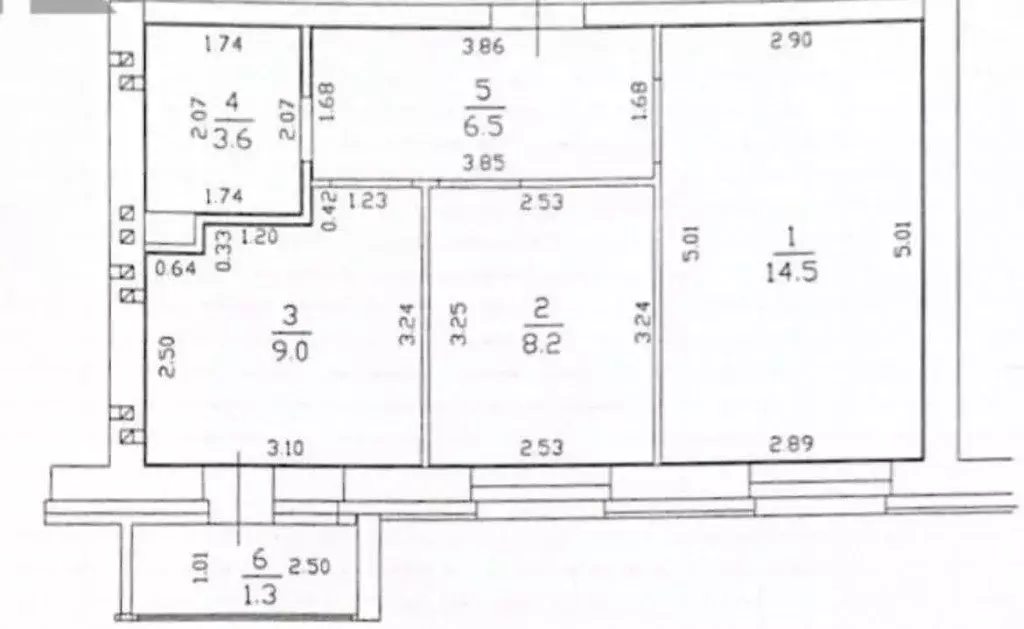 2-к кв. Татарстан, Пестречинский район, Кощаковское с/пос, д. Царево ... - Фото 2