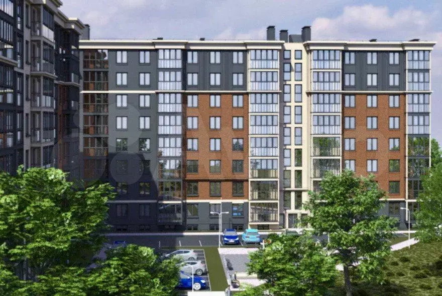 2-к. квартира, 63,5 м, 7/8 эт. - Фото 0