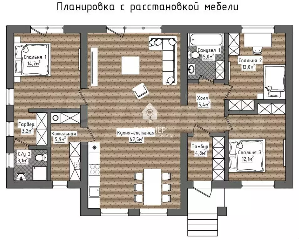 Дом 122 м на участке 7,5 сот. - Фото 0