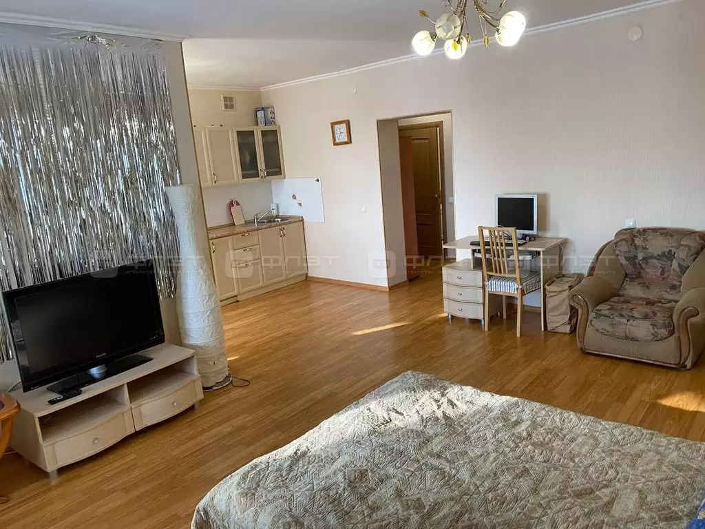 1-к кв. Татарстан, Казань Хороводная ул., 50 (40.0 м) - Фото 1