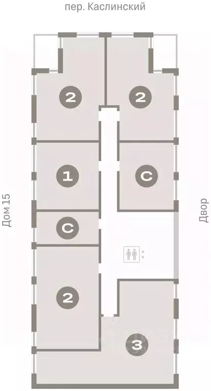 3-к кв. Свердловская область, Екатеринбург ул. Гастелло, 19А (81.83 м) - Фото 1