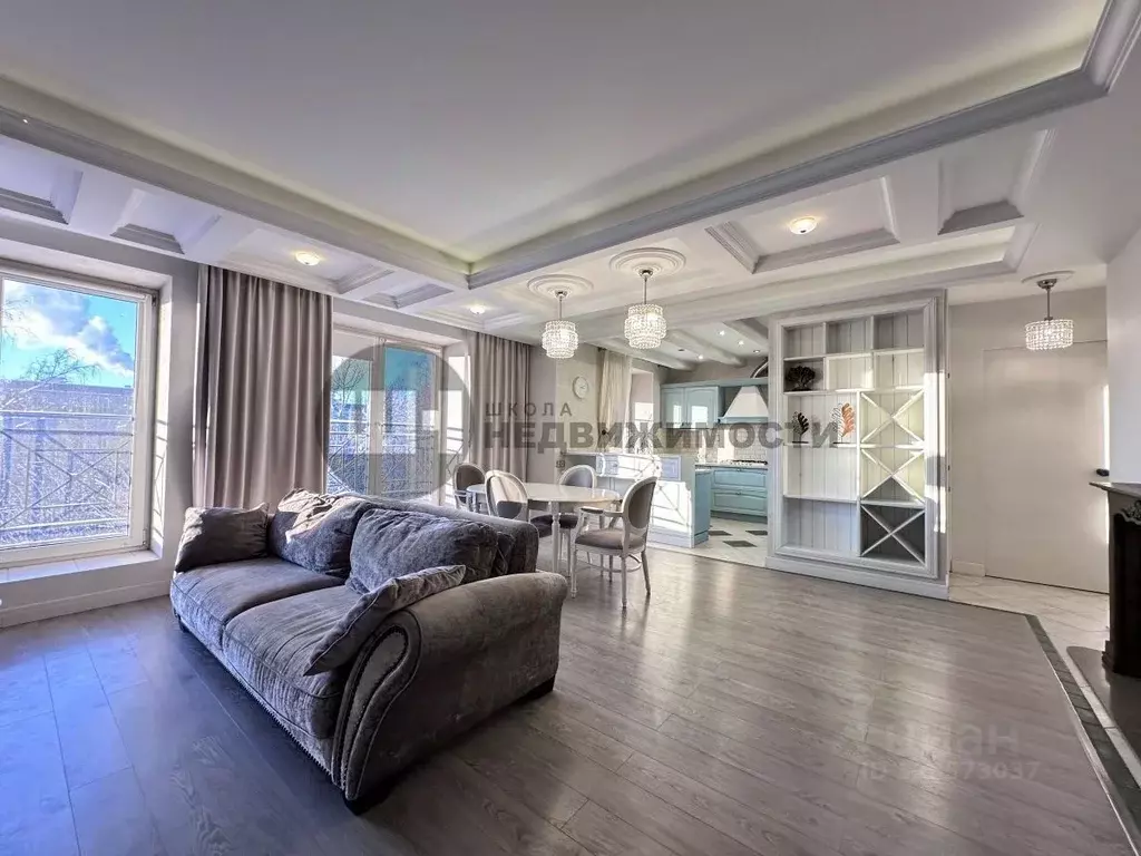 4-к кв. Санкт-Петербург Рябиновая ул., 16 (120.5 м) - Фото 1