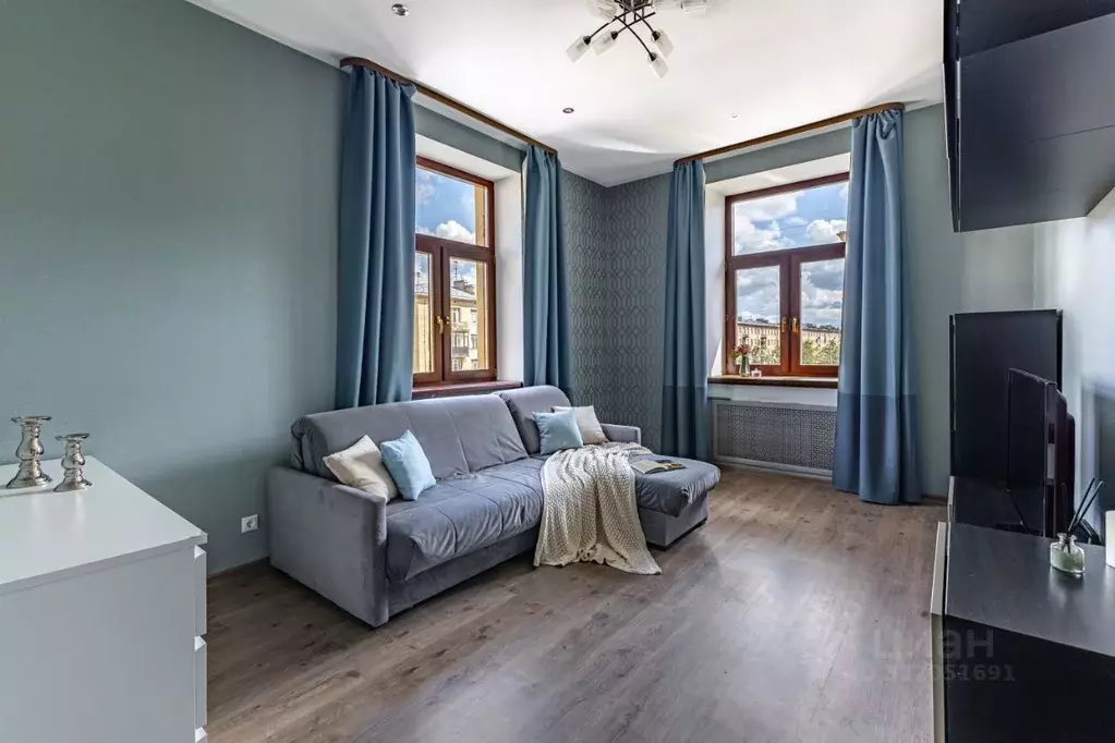 3-к кв. Санкт-Петербург Краснопутиловская ул., 13 (63.5 м) - Фото 1