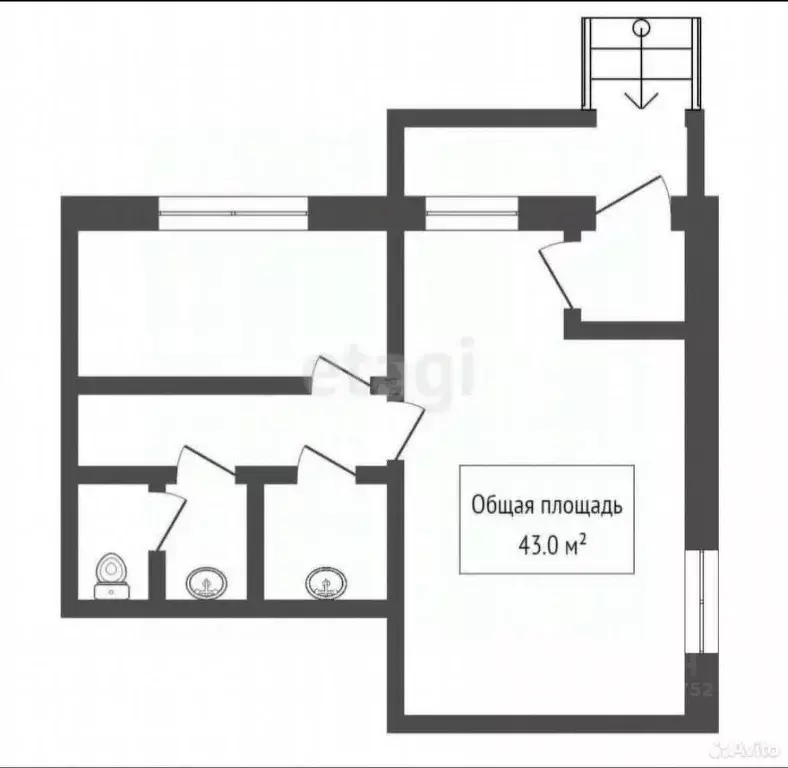 Помещение свободного назначения в Новосибирская область, Новосибирск ... - Фото 1