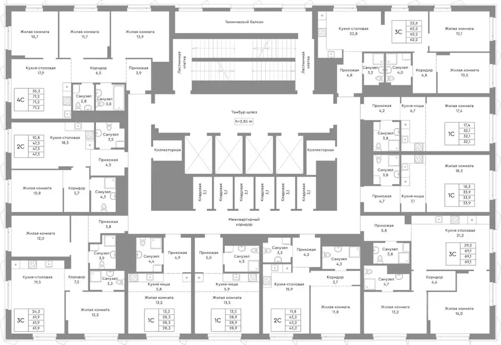 Студия Челябинская область, Челябинск ул. Энтузиастов, 32А (28.9 м) - Фото 2