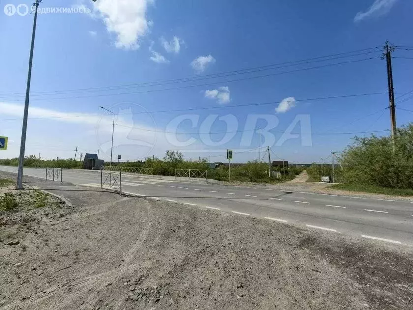 Участок в Тюменский район, село Богандинское (8 м) - Фото 1