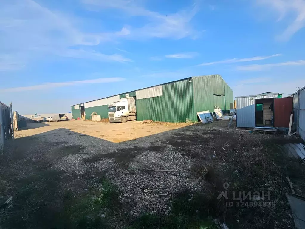 Склад в Краснодарский край, Краснодар пос. Дружелюбный, ул. ... - Фото 1