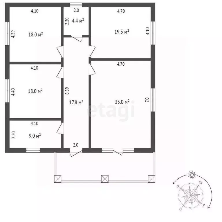Дом, 140 м - Фото 2
