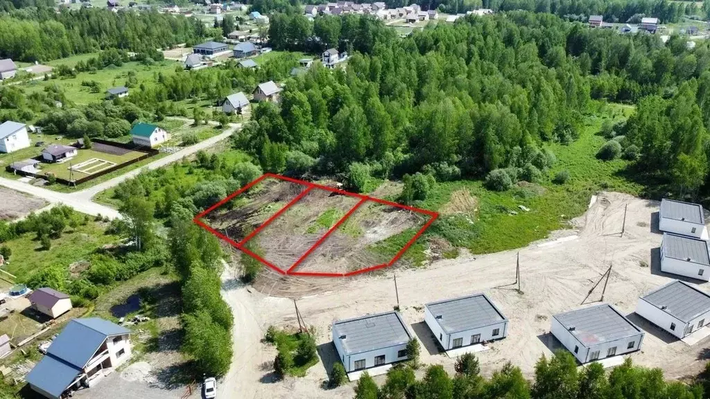 Участок в Томская область, Томский район, с. Корнилово, Красная горка ... - Фото 1