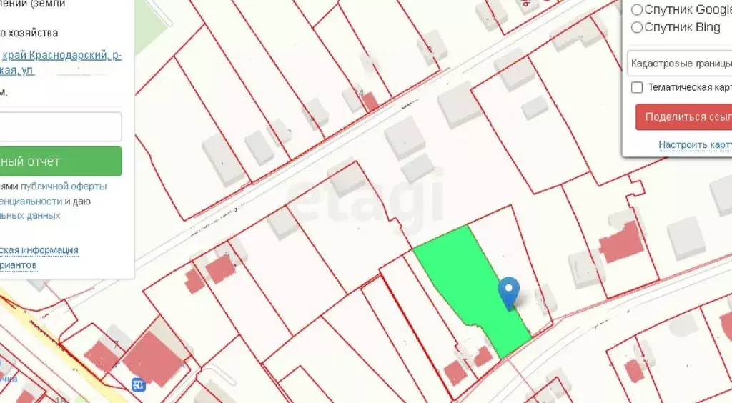 Участок в Краснодарский край, Темрюкский район, Ахтанизовская ст-ца ... - Фото 2