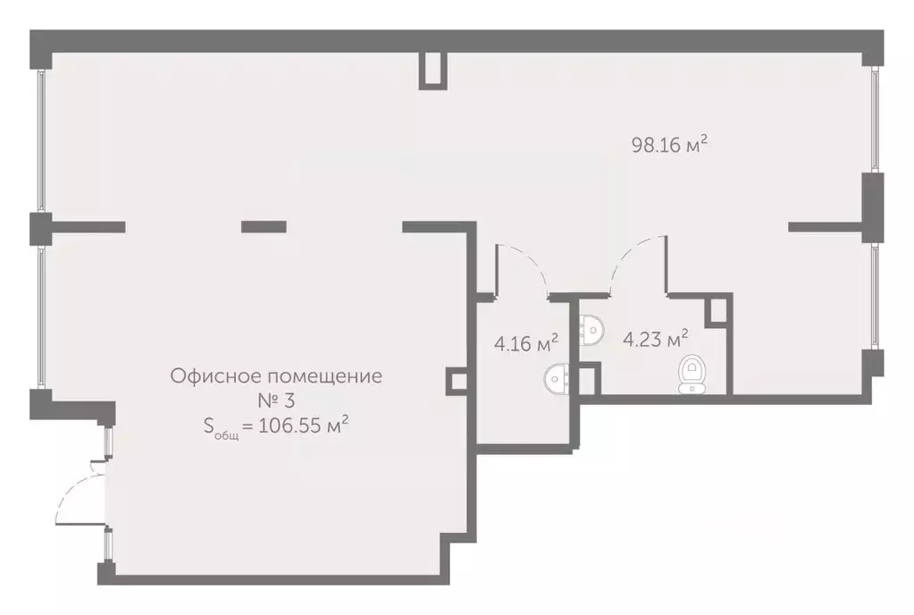 Помещение свободного назначения в Санкт-Петербург пос. Шушары, ... - Фото 1