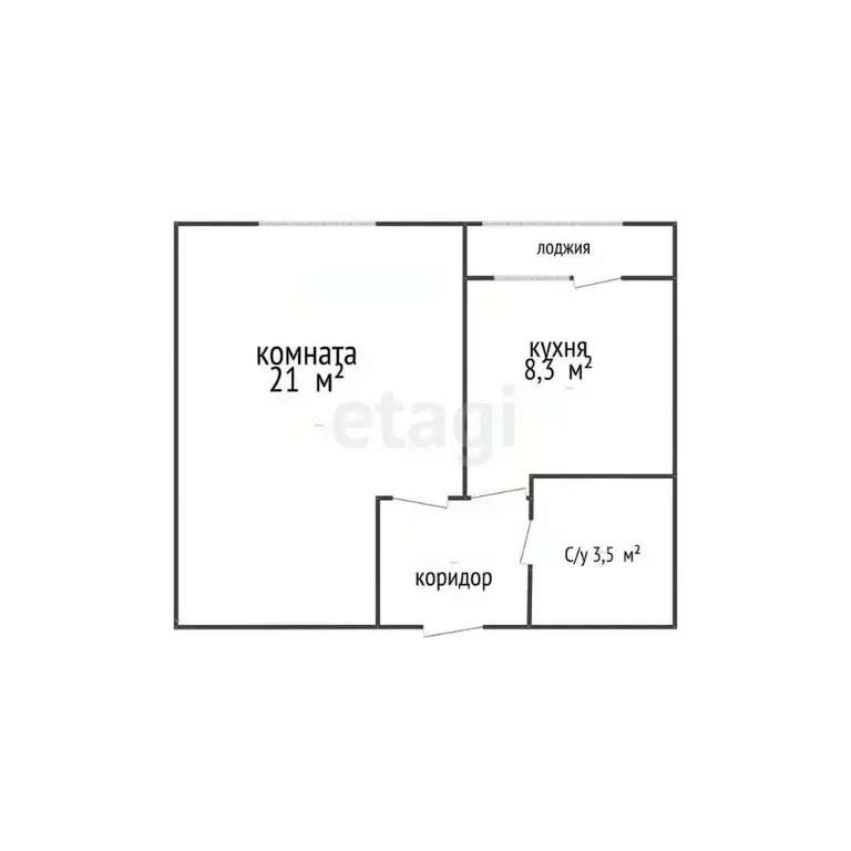 1-к кв. Адыгея, Майкоп ул. Димитрова, 10 (35.7 м) - Фото 2