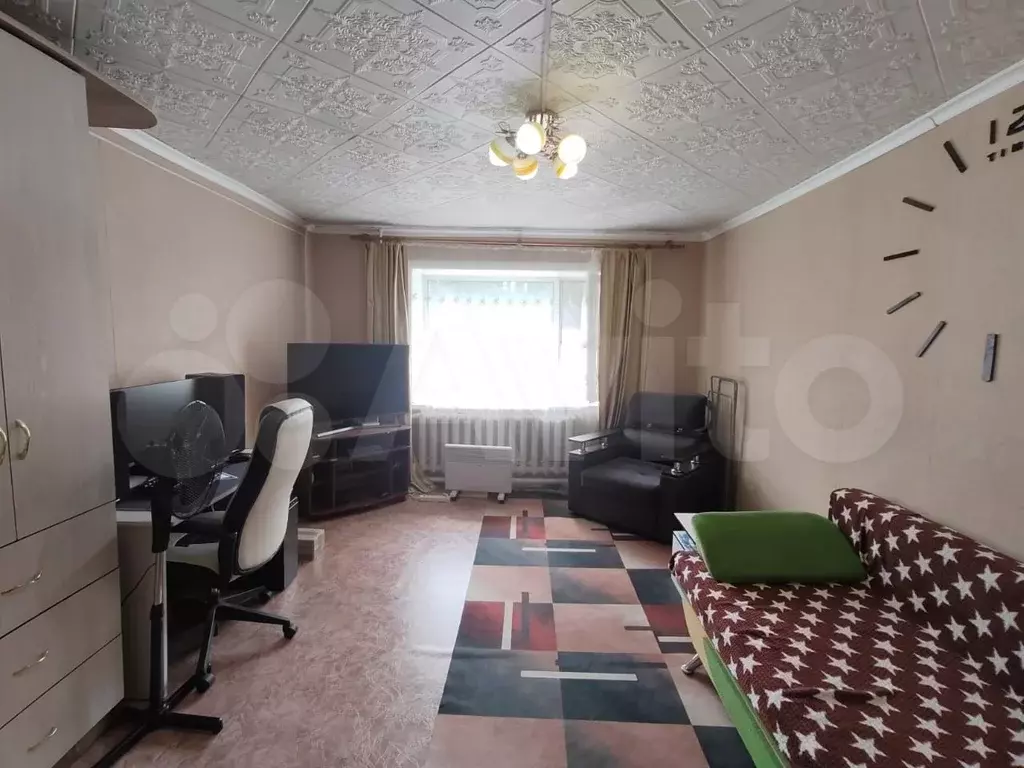 1-к. квартира, 32,5 м, 1/3 эт. - Фото 0