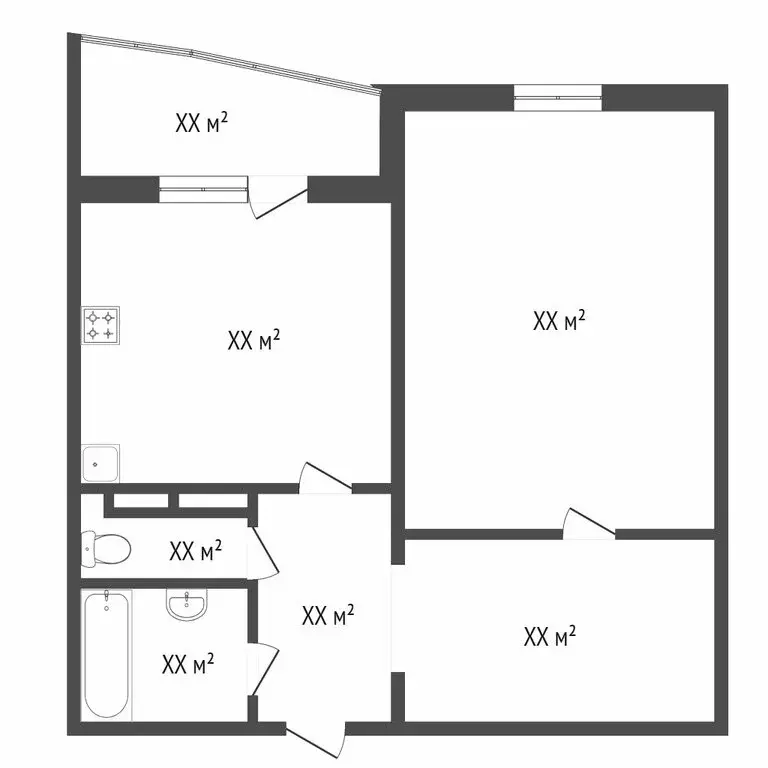 1-комнатная квартира: Тюмень, Широтная улица, 192к2 (42.9 м) - Фото 0