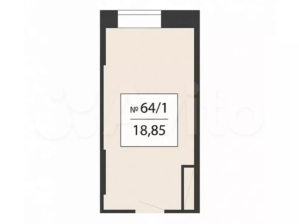 Продам помещение свободного назначения, 18.85 м - Фото 0