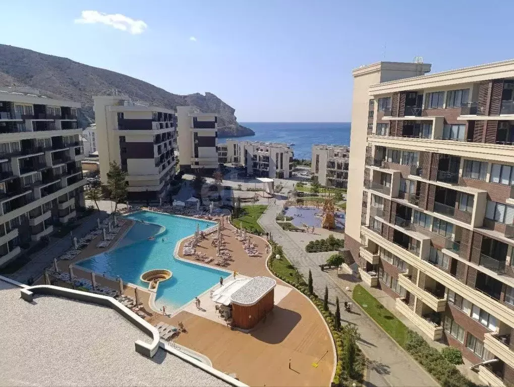 Студия Крым, Судак ул. Набережная, 75 (44.5 м) - Фото 1