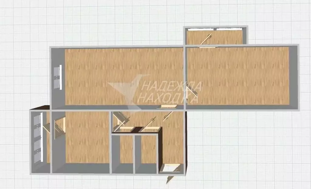 2-к кв. Приморский край, Находка пос. Врангель, Первостроителей кв-л, ... - Фото 2