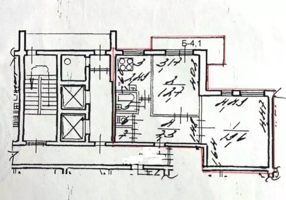 2-к кв. Санкт-Петербург просп. Наставников, 47К2 (50.3 м) - Фото 2