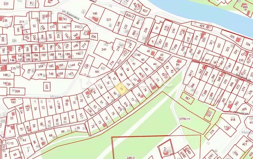 Участок в Пензенская область, Пенза Искра СНТ, 308 (5.3 сот.) - Фото 1