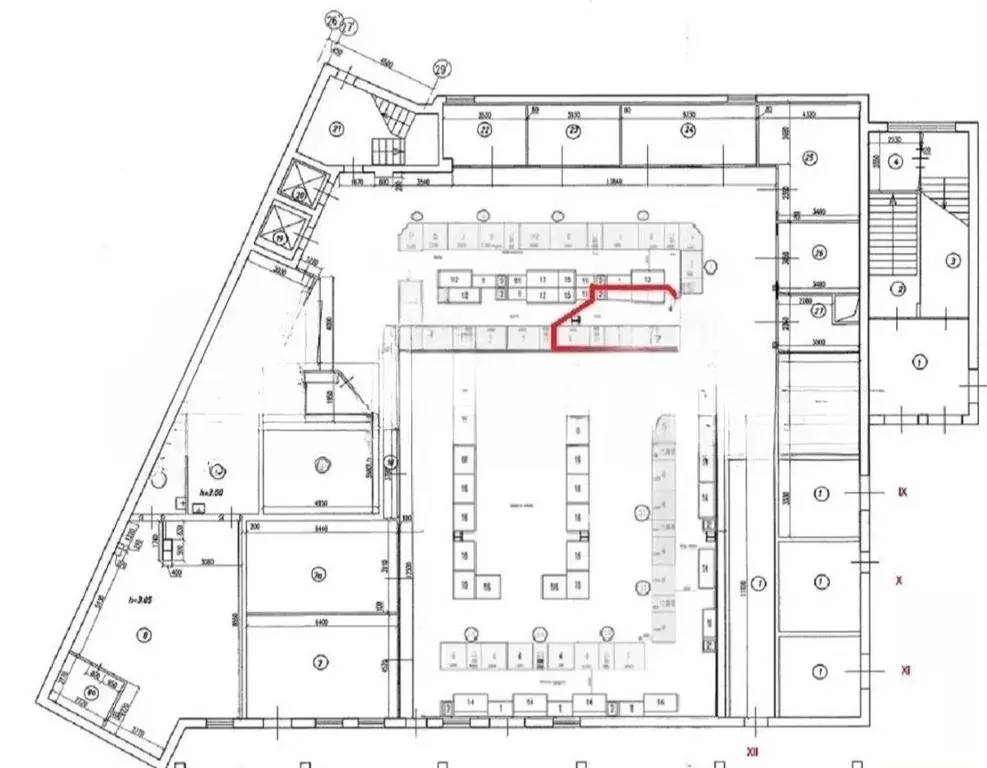 Торговая площадь в Москва Люблинская ул., 4к1А (23 м) - Фото 1