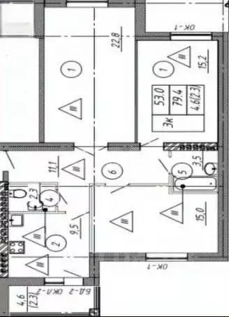 3-к кв. Владимирская область, Покров Покров городской округ, ул. 3-го ... - Фото 2