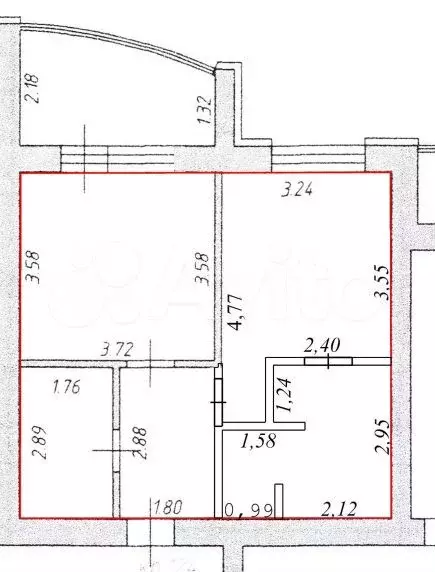 Аукцион: 1-к. квартира, 45,1 м, 3/10 эт. - Фото 0