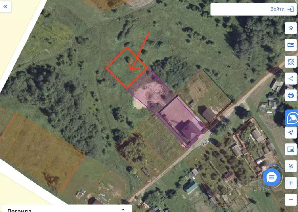 Участок в Смоленская область, Ярцевский муниципальный округ, д. ... - Фото 2